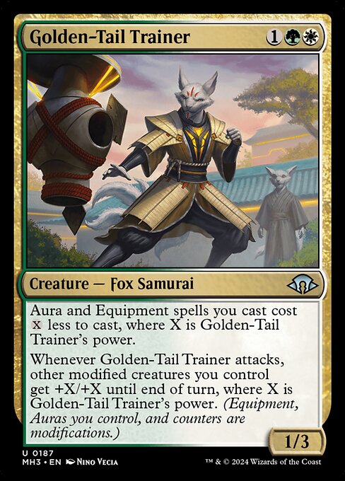MTG Golden-Tail Trainer MH3 187 Regular Nonfoil