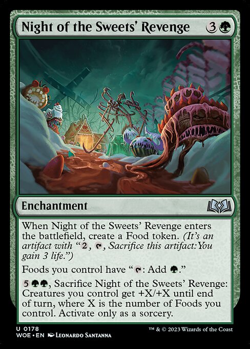 MTG Night of the Sweets' Revenge WOE 178 Regular Nonfoil
