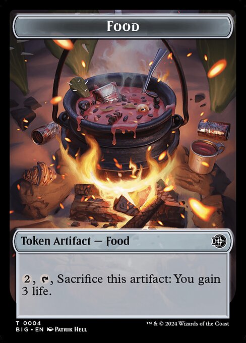 MTG Food Token BIG 004 Token Nonfoil