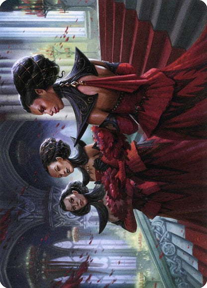 MTG Olivia's Attendants AVOW 047 Art Card Nonfoil front