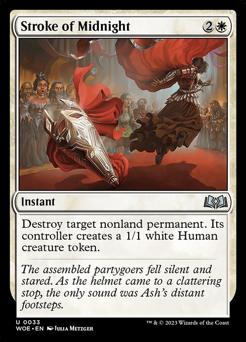 MTG Stroke of Midnight WOE 033 Regular Nonfoil