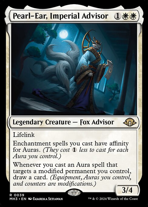 MTG Pearl-Ear, Imperial Advisor MH3 039 Regular Foil