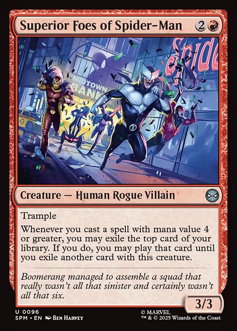 MTG Superior Foes of Spider-Man SPM 096 Regular Foil
