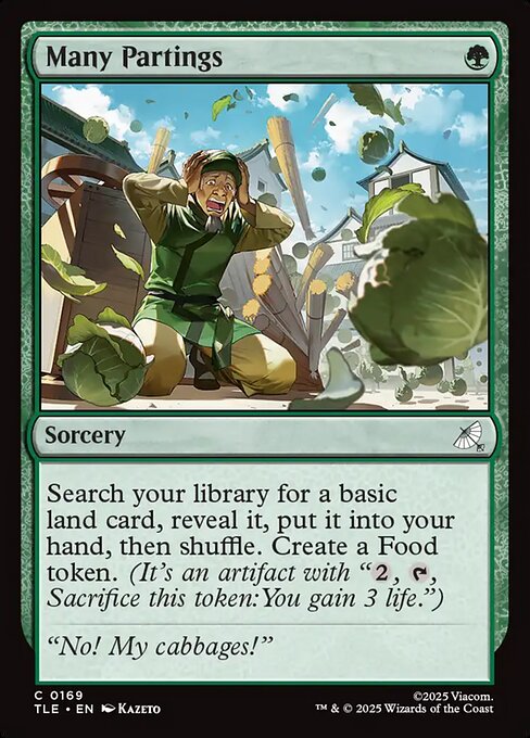 MTG Many Partings [TLE 169] Nonfoil