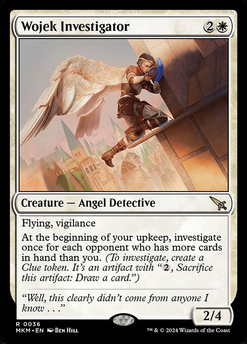 MTG Wojek Investigator MKM 036 Regular Nonfoil