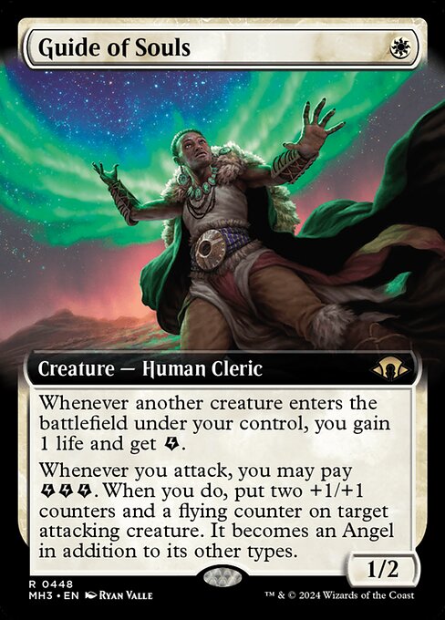 MTG Guide of Souls MH3 448 Extended Art Foil