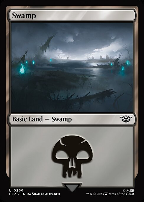 MTG Swamp LTR 266 Regular Nonfoil