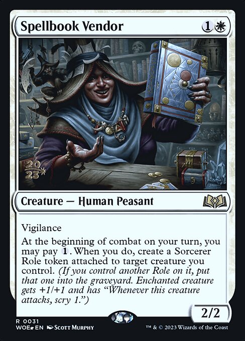 MTG Spellbook Vendor PWOE 031s Prerelease Foil