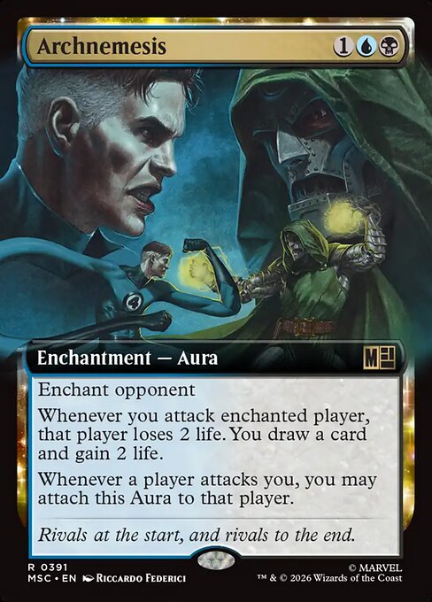 MTG Archnemesis MSC 391 Extended Art Nonfoil