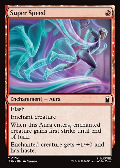MTG Super Speed MSH 154 Regular Nonfoil