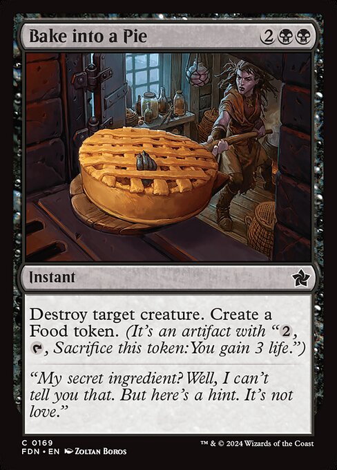 MTG Bake into a Pie FDN 169 Regular Foil