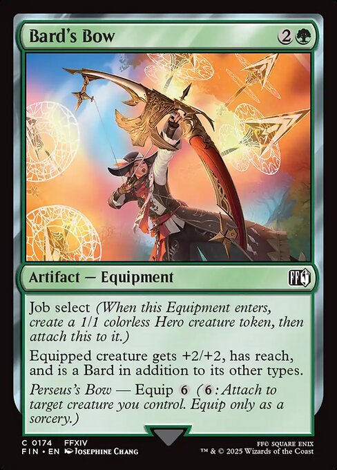 MTG Bard's Bow FIN 174 Regular Foil