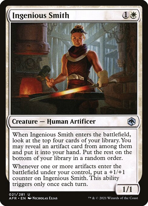 MTG Ingenious Smith AFR 021 Regular Foil