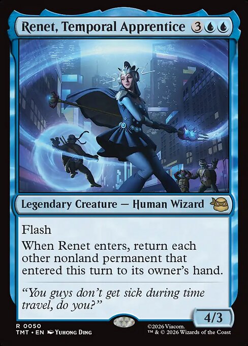 MTG Renet, Temporal Apprentice TMT 050 Regular Foil