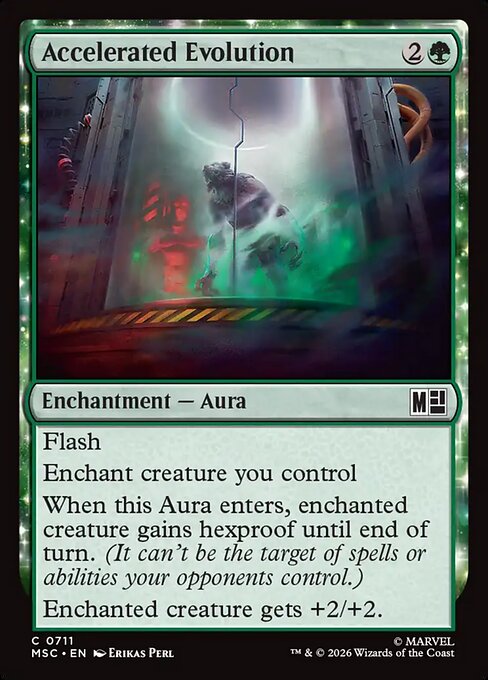 MTG Accelerated Evolution MSC 711 Regular Nonfoil