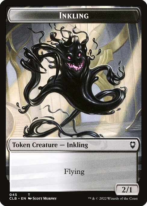 MTG Inkling Token CLB 045 Token Nonfoil