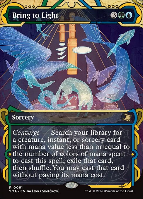 MTG Bring to Light SOA 061 Mystical Archive Foil