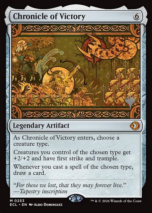 MTG Chronicle of Victory PECL 253p Promo Pack Foil