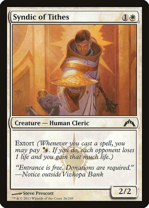 MTG Syndic of Tithes GTC 026 Regular Foil