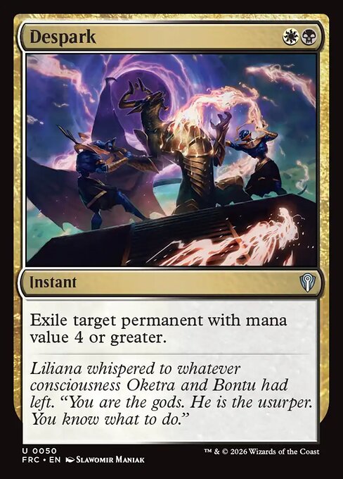 MTG Despark FRC 050 Standard Nonfoil front