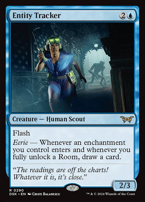 MTG Entity Tracker DSK 290 Lurking Evil Nonfoil