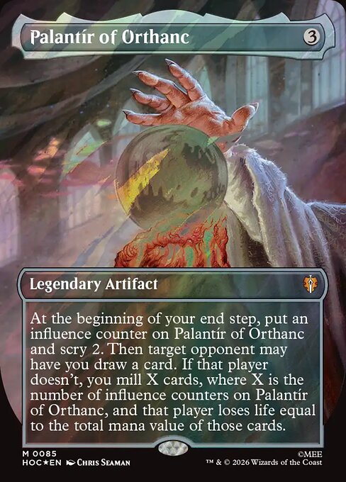 MTG Palantír of Orthanc HOC 085 Regular Foil