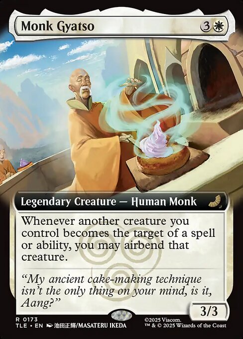 MTG Monk Gyatso [TLE 173] Nonfoil