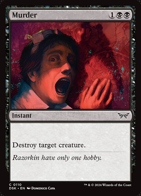 MTG Murder DSK 110 Regular Foil