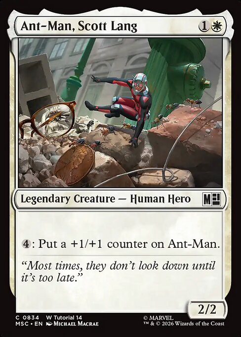 MTG Ant-Man, Scott Lang MSC 834 Regular Nonfoil