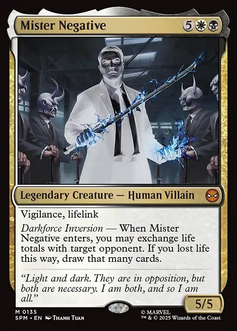 MTG Mister Negative SPM 135 Regular Nonfoil