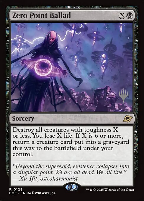 MTG Zero Point Ballad PEOE 128p Promo Pack Nonfoil