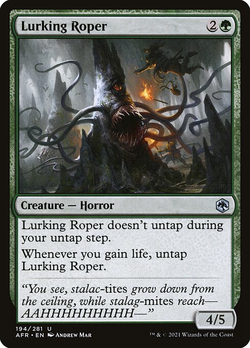 MTG Lurking Roper AFR 194 Regular Foil