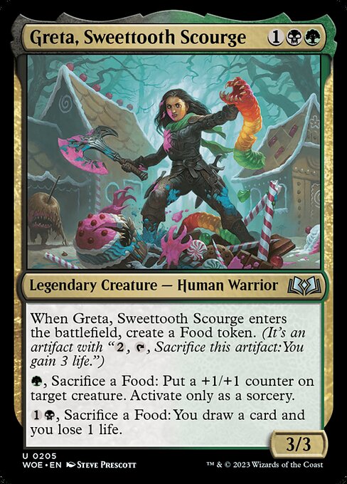 MTG Greta, Sweettooth Scourge WOE 205 Regular Nonfoil