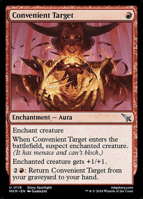 MTG Convenient Target MKM 119 Regular Foil