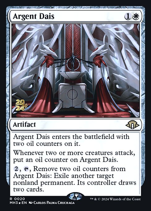 MTG Argent Dais PMH3 020s Prerelease Foil