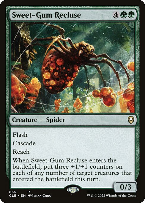 MTG Sweet-Gum Recluse CLB 835 Commander Deck Nonfoil