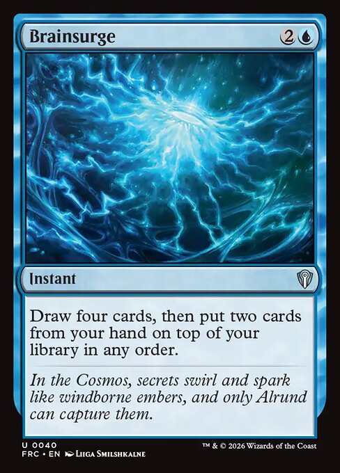 MTG Brainsurge FRC 040 Standard Nonfoil front