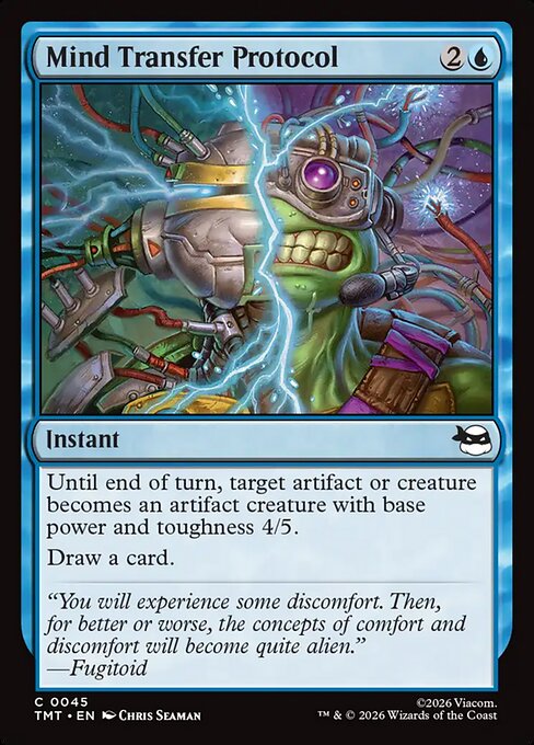 MTG Mind Transfer Protocol TMT 045 Regular Foil