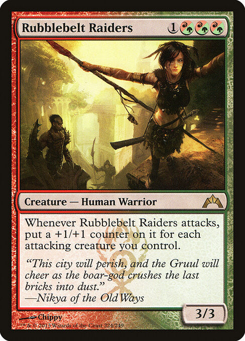 MTG Rubblebelt Raiders GTC 224 Regular Nonfoil