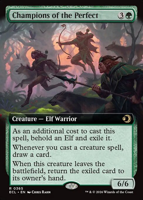 MTG Champions of the Perfect ECL 365 Extended Art Nonfoil