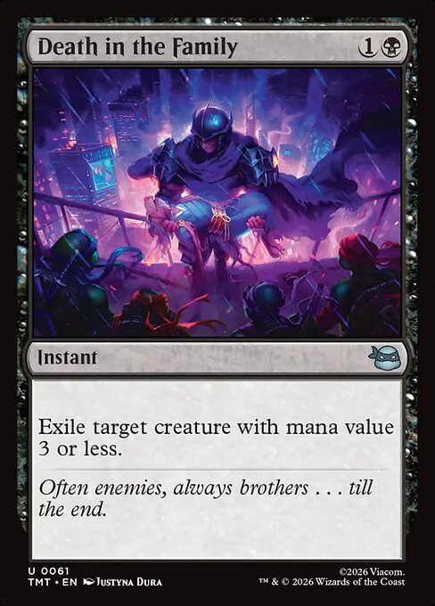 MTG Death in the Family TMT 061 Regular Nonfoil