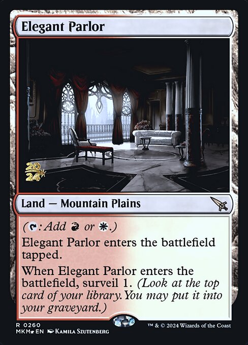 MTG Elegant Parlor PMKM 260s Prerelease Foil