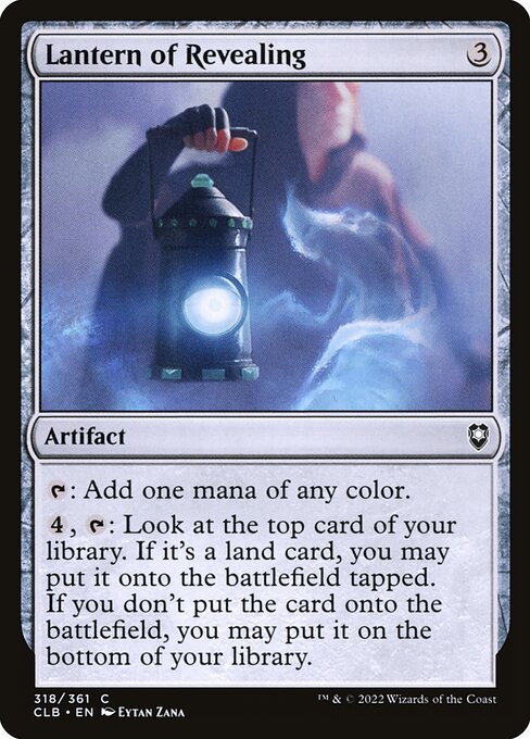 MTG Lantern of Revealing CLB 318 Regular Foil