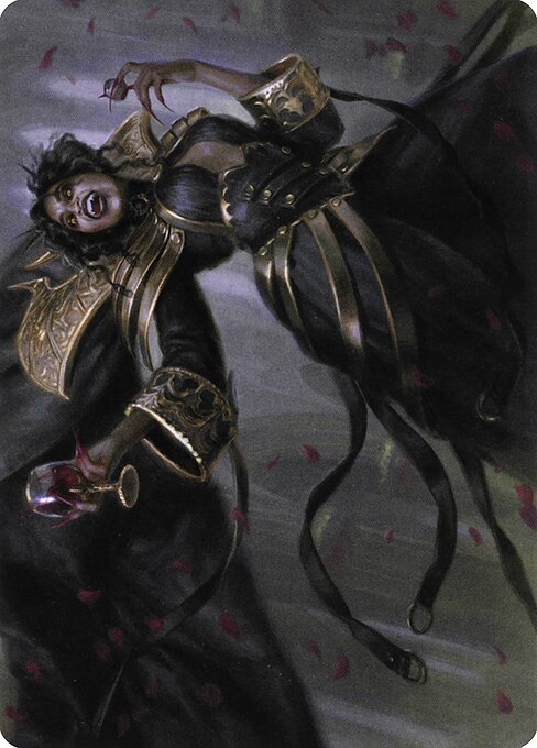 MTG Bloodcrazed Socialite AVOW 028 Art Card Nonfoil front