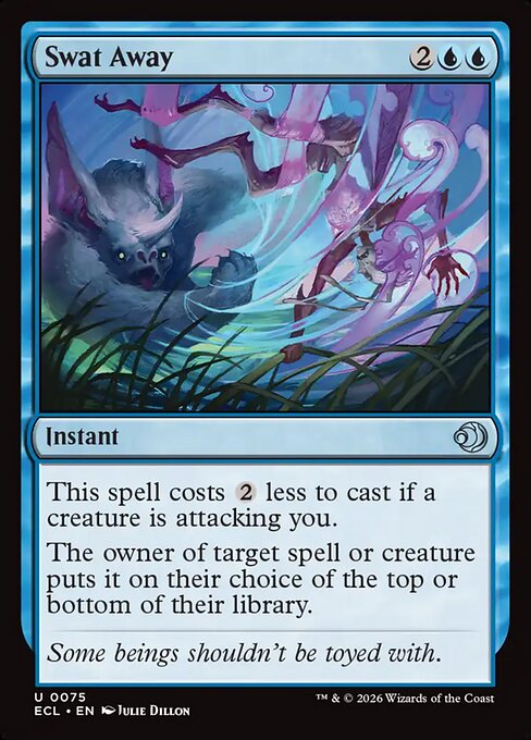 MTG Swat Away ECL 075 Regular Foil