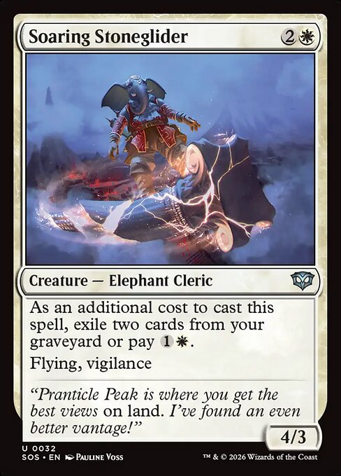 MTG Soaring Stoneglider SOS 032 Regular Nonfoil