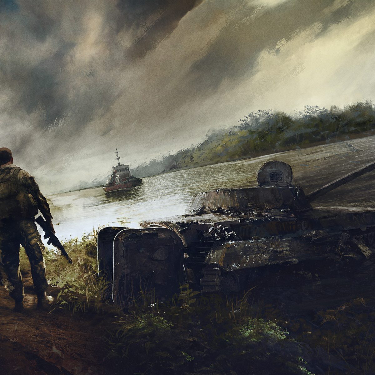 Twilight 2000 RPG, Hostile Waters interior artwork view 10