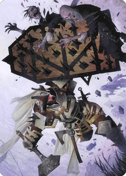 MTG Estwald Shieldbasher AVOW 009 Art Card Nonfoil front