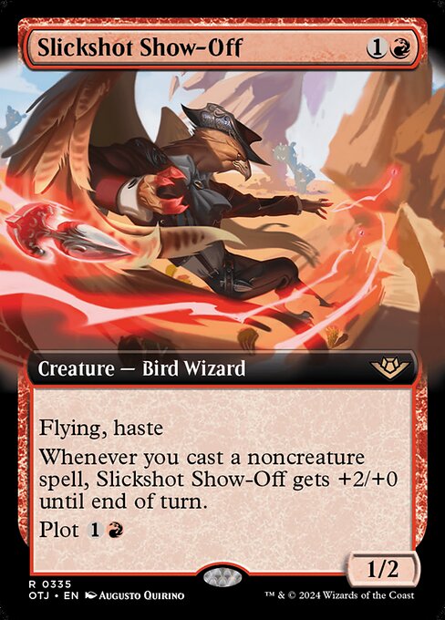 MTG Slickshot Show-Off OTJ 335 Extended Art Nonfoil