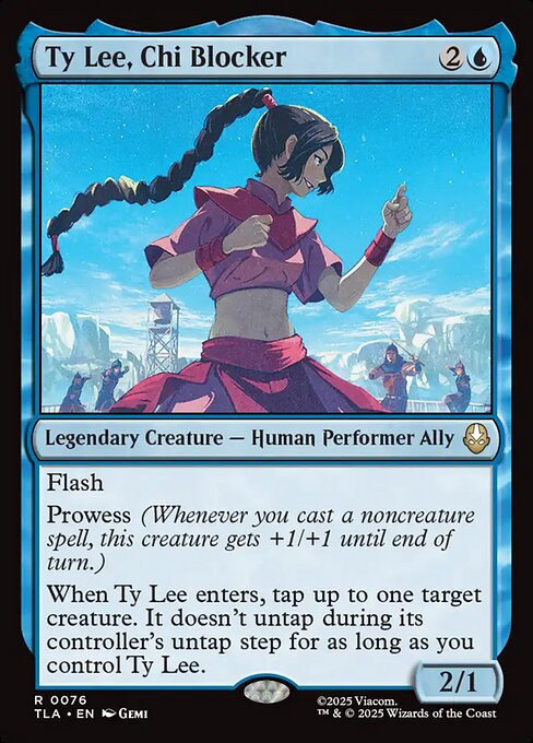 MTG Ty Lee, Chi Blocker TLA 076 Regular Nonfoil
